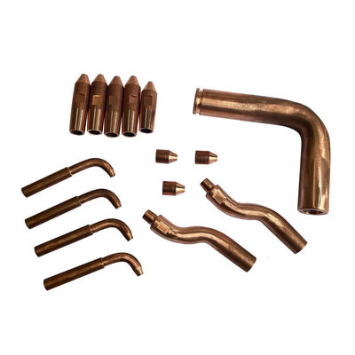 Un bon prix. Électrodes de cuivre de soudure de soudage par points d'approvisionnement pour la soudeuse de tache de condensateur en ligne