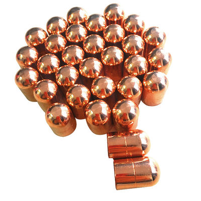 Un bon prix. Le soudage par résistance fait sur commande d'astuce de contact couvre des accessoires d'électrode des astuces de soudage par points en ligne