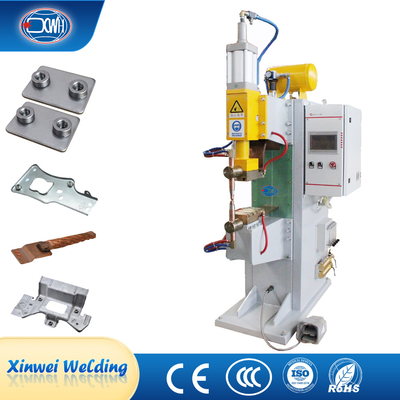 Un bon prix. Machine stationnaire de soudage par points de projection pneumatique automatique de fréquence moyenne en métal en ligne
