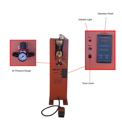 Un bon prix. DN25 machine de soudage par points de bras de balancier de la résistance 25KVA à commande au pied en ligne