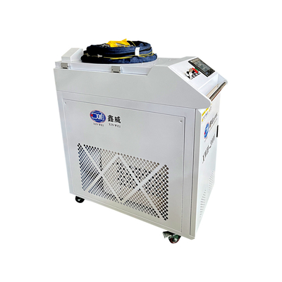 Un bon prix. Petite découpeuse tenue dans la main de soudure laser de fibre en métal 1kw 1000w en ligne