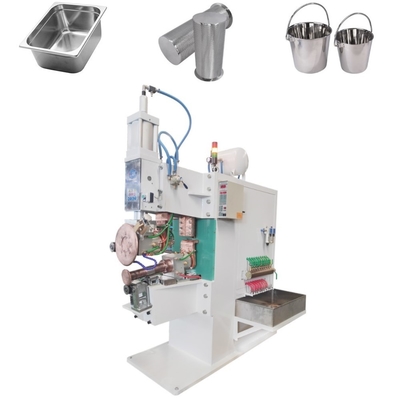 Un bon prix. Galvanized Stainless Steel Fuel Tank Aluminum Rolling Side Seam Welding Machine en ligne