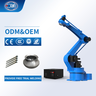 Pallets d'injection en plastique empilage bras robotique soudage automatique robot palettiseur