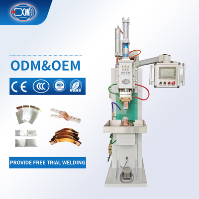Un bon prix. Machine de soudage par diffusion hydraulique pneumatique à soudage polymère à conducteur de cuivre en ligne