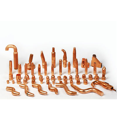 Un bon prix. électrodes de cuivre de soudage par points de 28mm, haut bec de soudage par points de dureté en ligne
