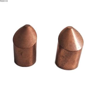 Un bon prix. Électrodes de cuivre coniques de soudage par points, pièces de soudage par points de CuCrZr en ligne