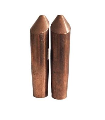 Un bon prix. Alliage droit d'Electrode Tips Copper de soudeuse de tache de C18150 83HRB en ligne