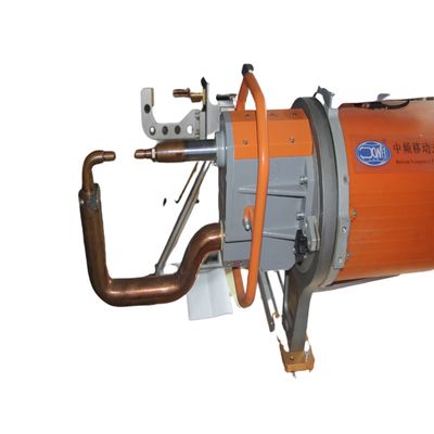 Un bon prix. Double bras tenu dans la main industriel de l'arme à feu 800mm de soudage par points du côté 60Hz en ligne