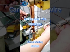 Tête unique 60HZ Tête de cuivre fil de soudage à point Résistance de la machine à souder eau réfrigérée